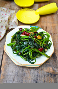 蒜香薯藤尖 蒜香薯藤尖