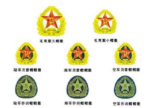（圖）中國軍服標誌)