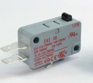 E43大電流微動開關 22A