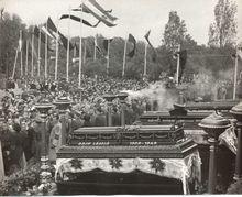 匈牙利隆重安葬拉伊克（1956年10月6日）