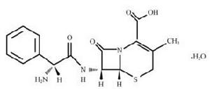 頭孢氨苄分子式