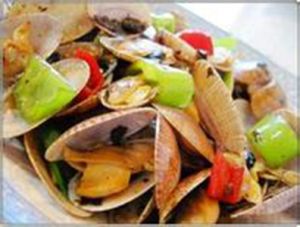 豉椒醬炒花甲 豉椒醬炒花甲