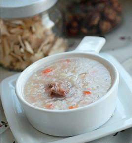 馬蹄排骨胡蘿蔔粥