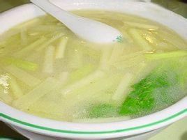 奶湯蒲菜 奶湯蒲菜