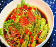 蒜泥拌秋茄 蒜泥拌秋茄