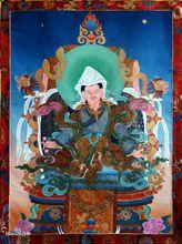 戴白帽的象雄王李迷甲