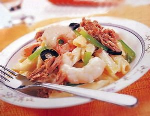 空心粉沙丁魚海鮮沙拉 空心粉沙丁魚海鮮沙拉