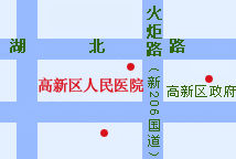 醫院地理位置圖