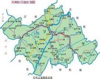 萬洲區行政劃分圖