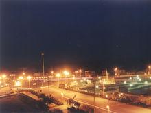 于田縣城區夜景