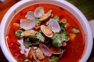 辣酒水煮花蛤 辣酒水煮花蛤