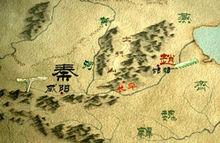 秦國、趙國位置地圖