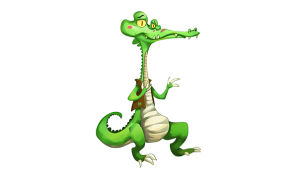 小鱷魚卡通形象