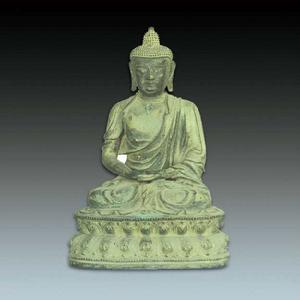 銅釋迦牟尼坐像 銅釋迦牟尼坐像