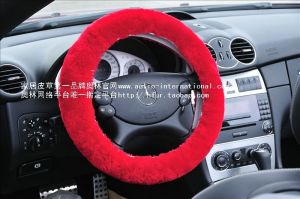 羔羊毛方向盤套