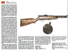 PPD34\38衝鋒鎗（主要改進在槍管散熱片）