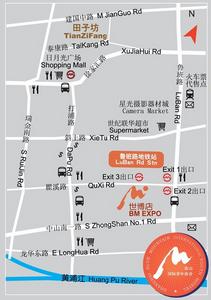 藍天國際青年旅舍盧灣店位置 附加景點