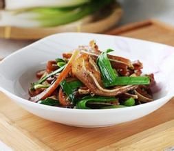 豆豉炒地耳 豆豉炒地耳