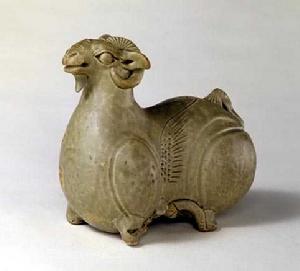 西晉青釉羊 西晉青釉羊