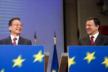 中國國務院總理溫家寶和歐盟首腦