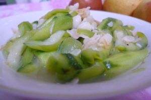 百合燉絲瓜 百合燉絲瓜