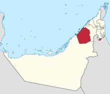 杜拜在阿聯中的位置