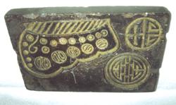 清代端石糕餅模