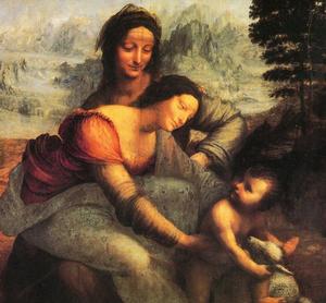 達·芬奇名作《聖母子與聖安妮》