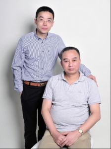 吳建平老師與弟子郭曉剛