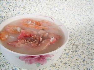 鮮蝦臘雞腿粥 鮮蝦臘雞腿粥