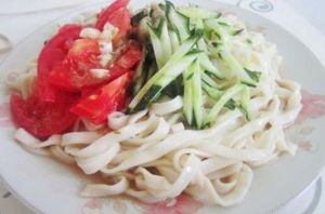 蔬菜涼拌麵 蔬菜涼拌麵