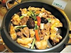 大鑊羊腩燜海魚甘