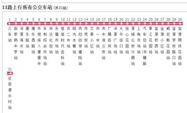河源公交11路 河源公交11路