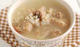 薏米排骨湯 薏米排骨湯