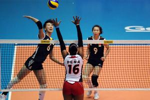 中多決賽 張曉雅快球突破攔網