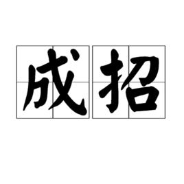成招 成招