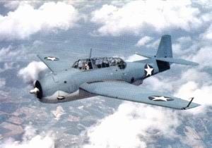 美國TBD蹂躪者魚雷轟炸機