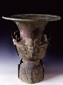 犧首獸面紋銅尊 犧首獸面紋銅尊