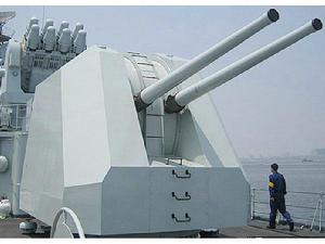 新型雙100毫米自動艦炮