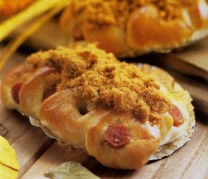 肉鬆花式麵包 肉鬆花式麵包