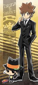 綱吉(右)Reborn左)