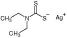 二乙基二硫代氨基甲酸銀