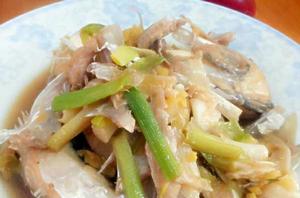 辣姜芒魚腩 辣姜芒魚腩