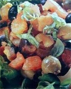 松子豆茸釀枇杷