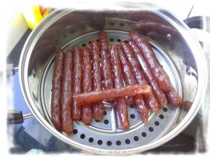 蝦仁臘腸炒年糕 蝦仁臘腸炒年糕