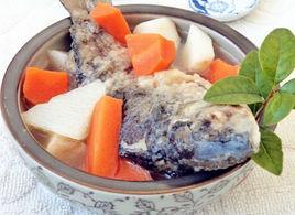 山藥胡蘿蔔鯽魚湯 山藥胡蘿蔔鯽魚湯