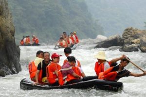 西峽龍河漂流 西峽龍河漂流
