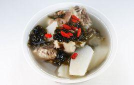 山藥筒骨紫菜湯 山藥筒骨紫菜湯