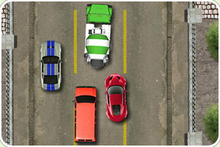 女特警警車追擊