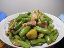 刀豆燒肉 刀豆燒肉